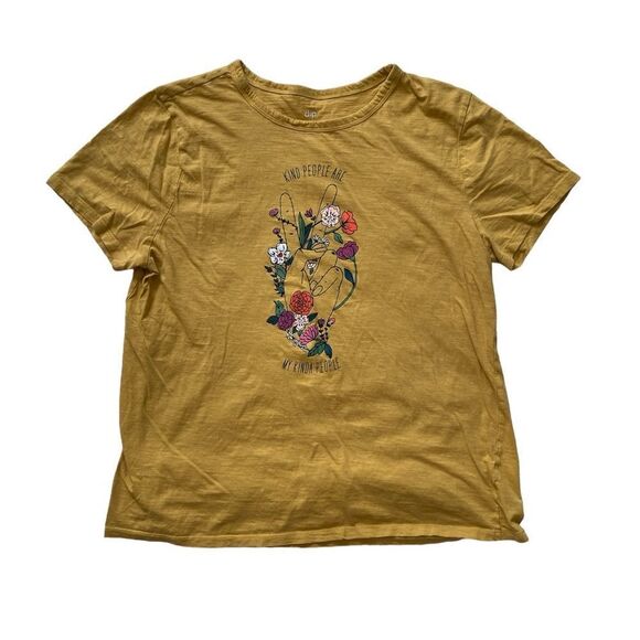 Dip Floral ✌️ Graphic Tee Size Large - Picture 1 of 3